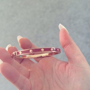 Kate Spade bracelet burgundy red.